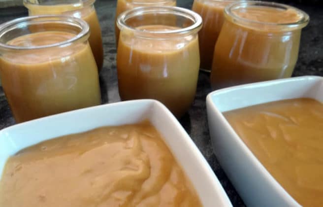 Crème danette au caramel au Thermomix