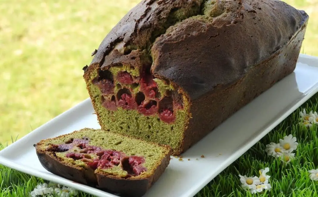 Cake Au Th Matcha Et Framboise Au Thermomix