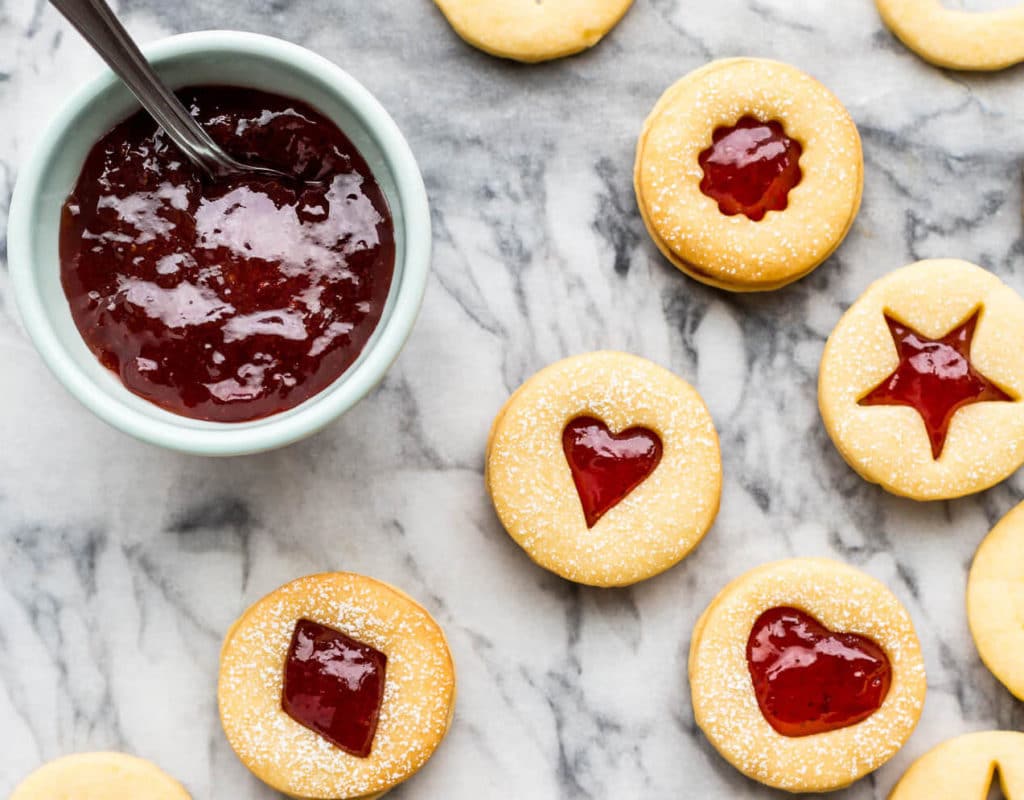 Biscuits sablés à la confiture au thermomix