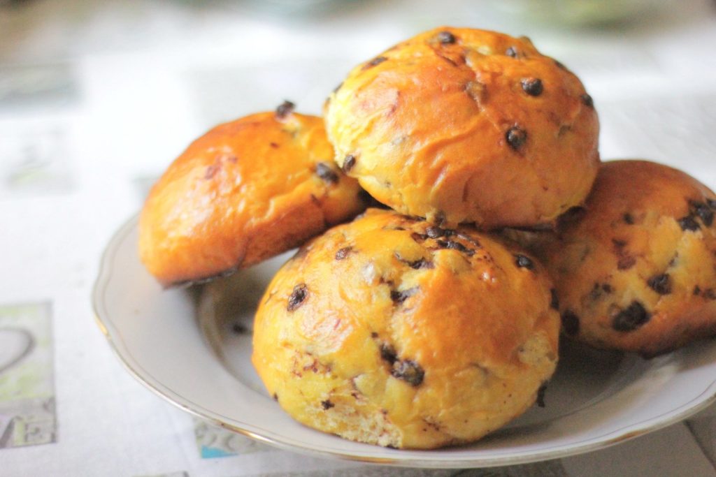 Brioches aux Pépites de Chocolat au Thermomix