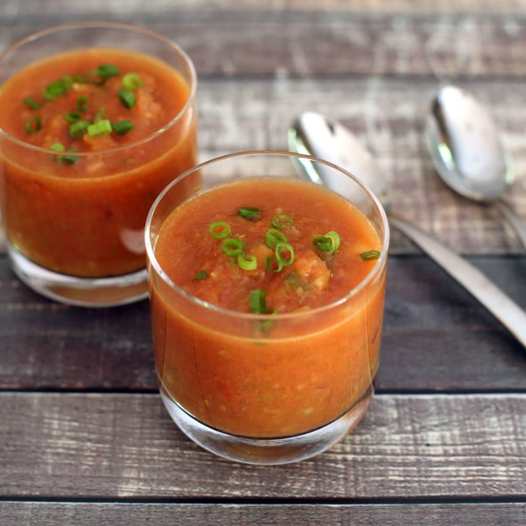 Gaspacho au thermomix