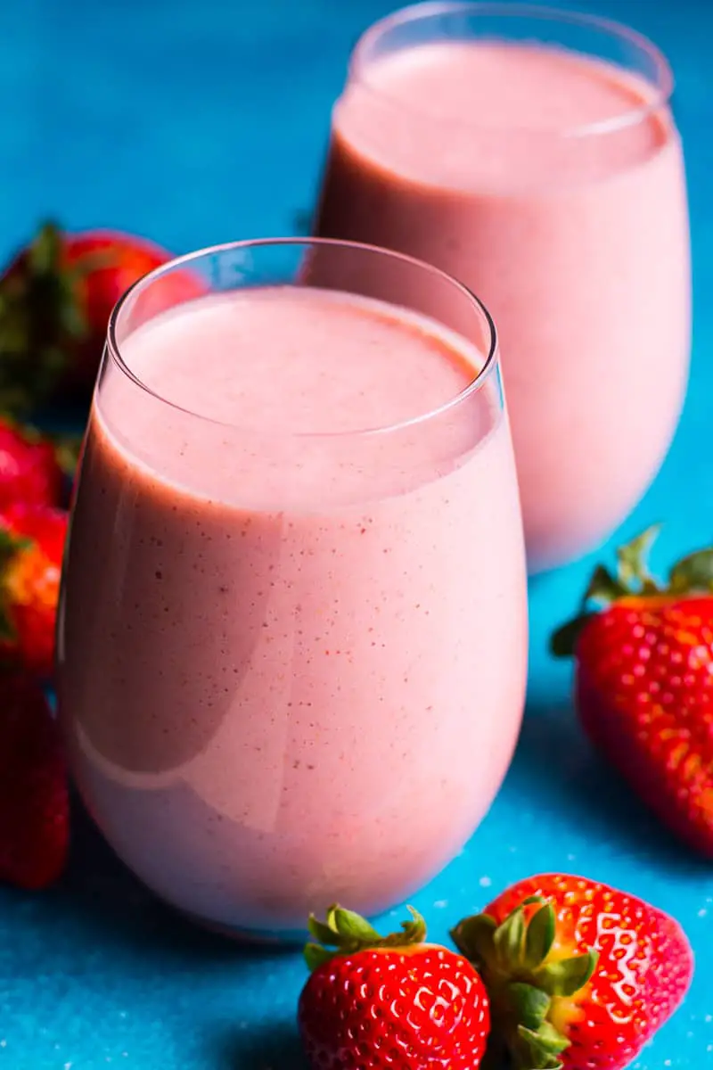 Smoothie à la fraise au thermomix - Boissons