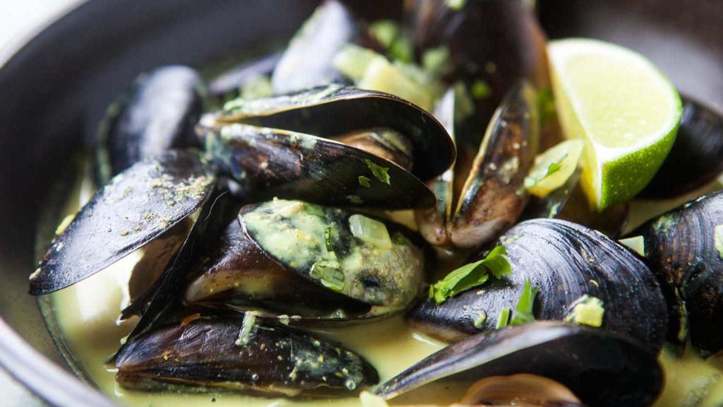 Moules sauce à la menthe au Thermomix