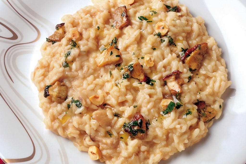 Risotto aux cèpes noisettes au Thermomix