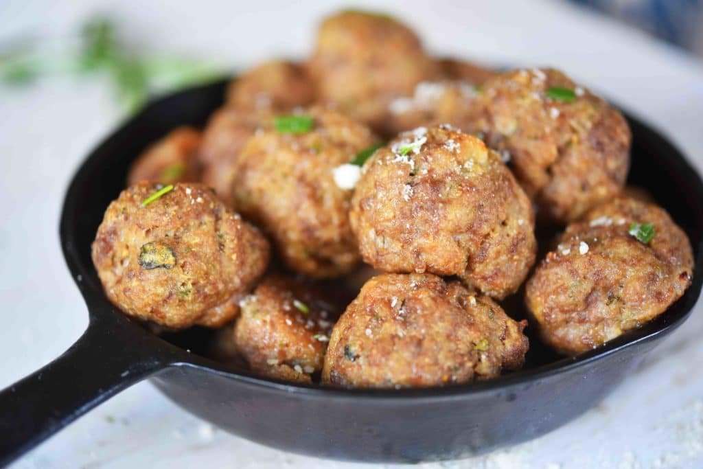 Boulettes de viande aux courgettes Weight watchers