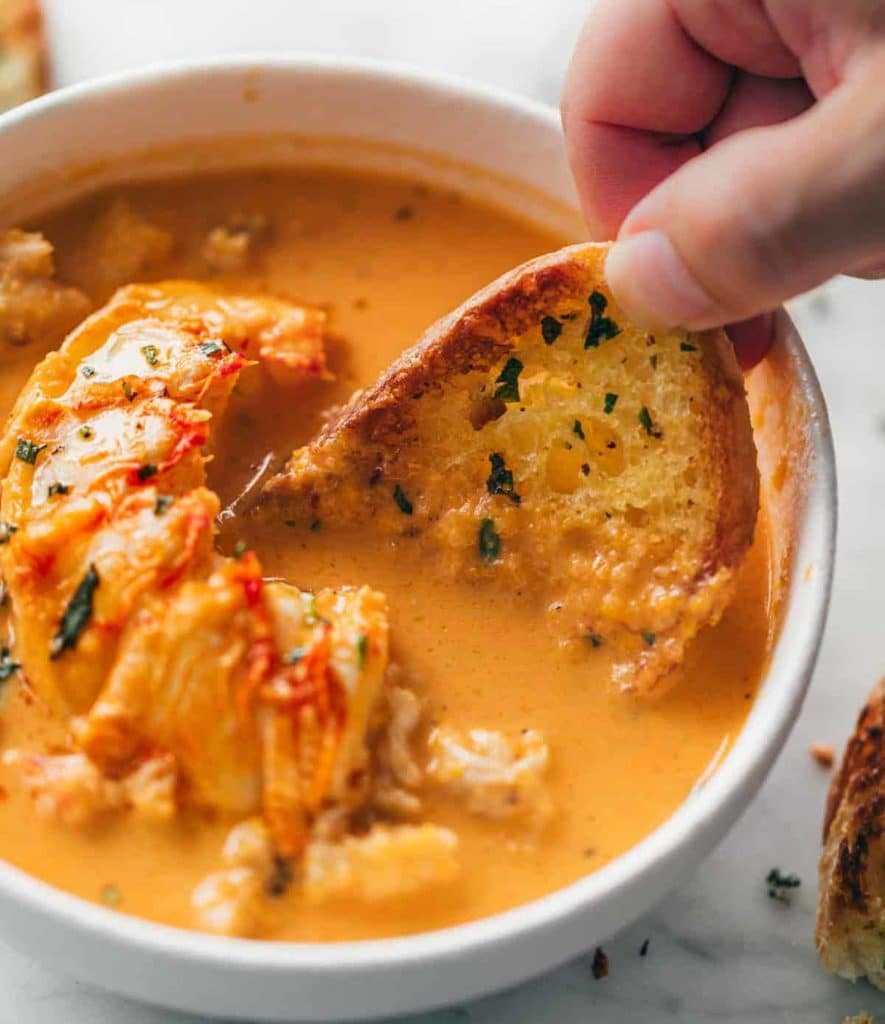 Crème ou Bisque de homard au Thermomix