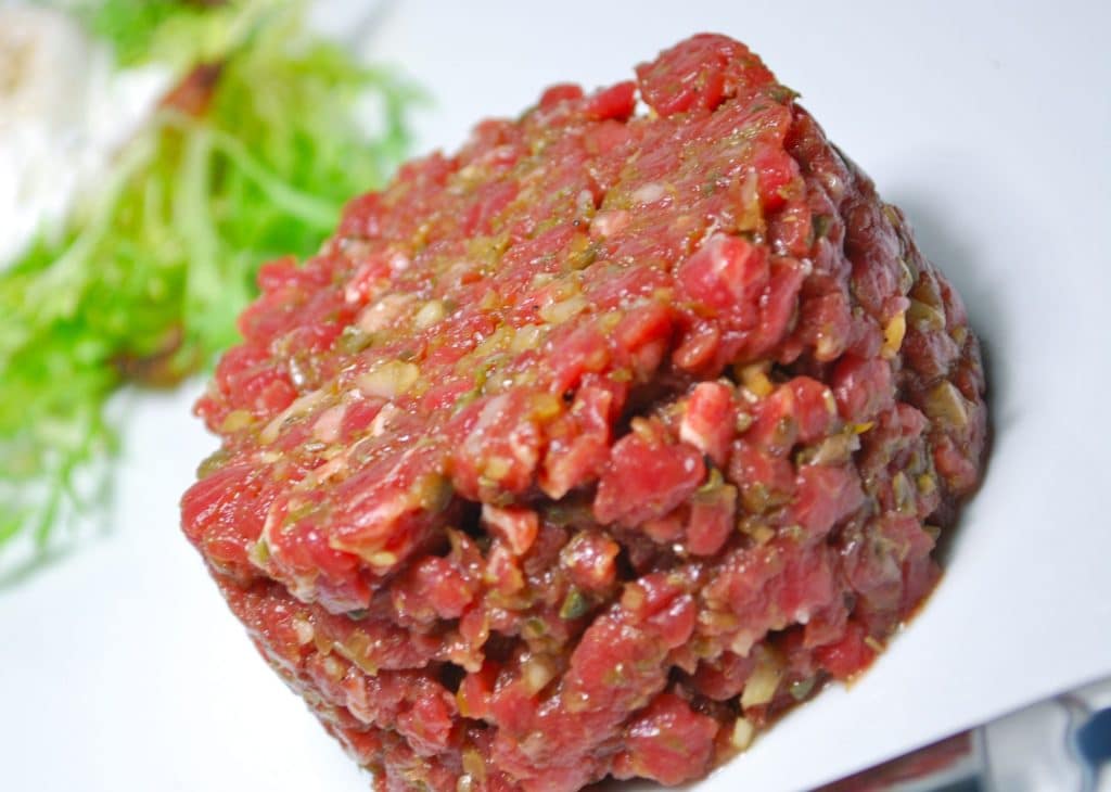 Tartare de boeuf au Thermomix