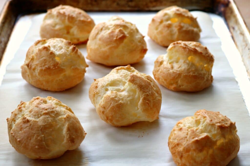 Gougères au saumon fumé au Thermomix