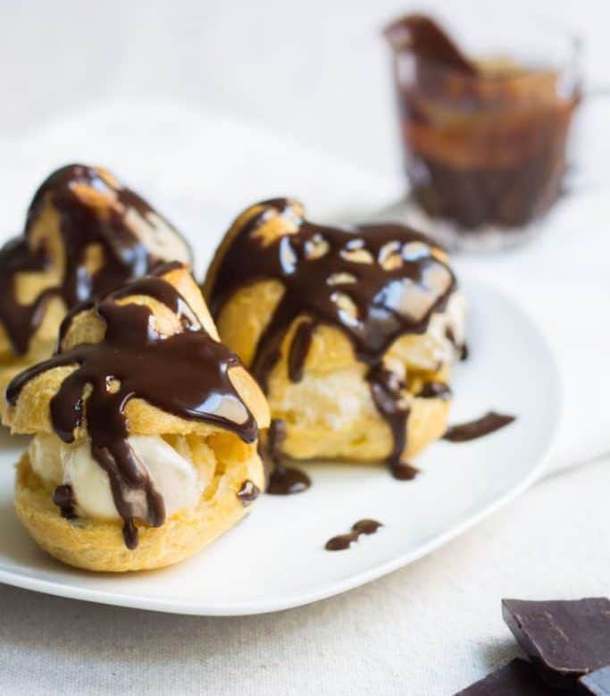 Profiteroles Nappage Chocolat au Thermomix