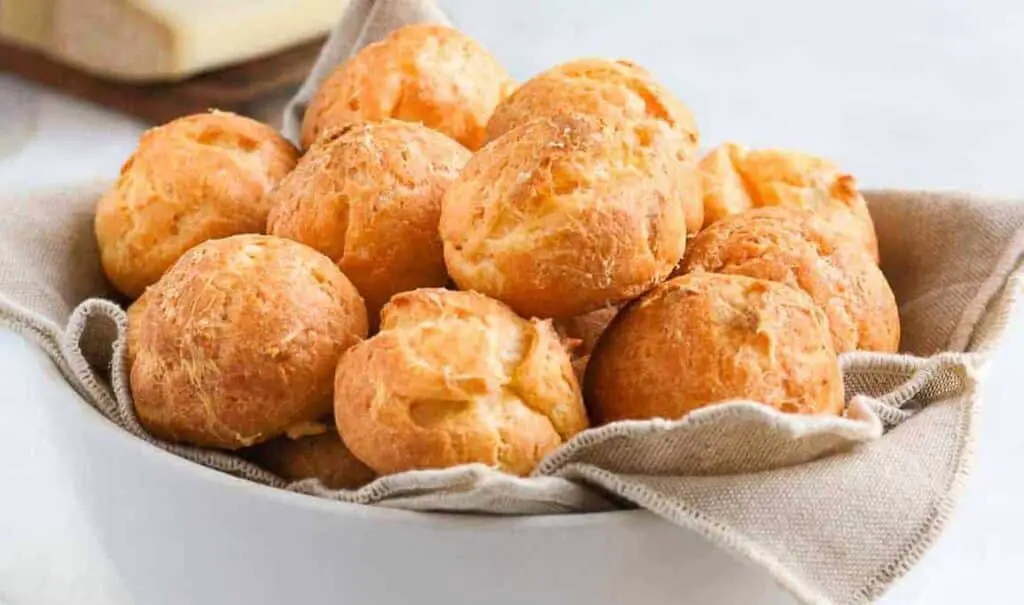 Gougères légères au fromage