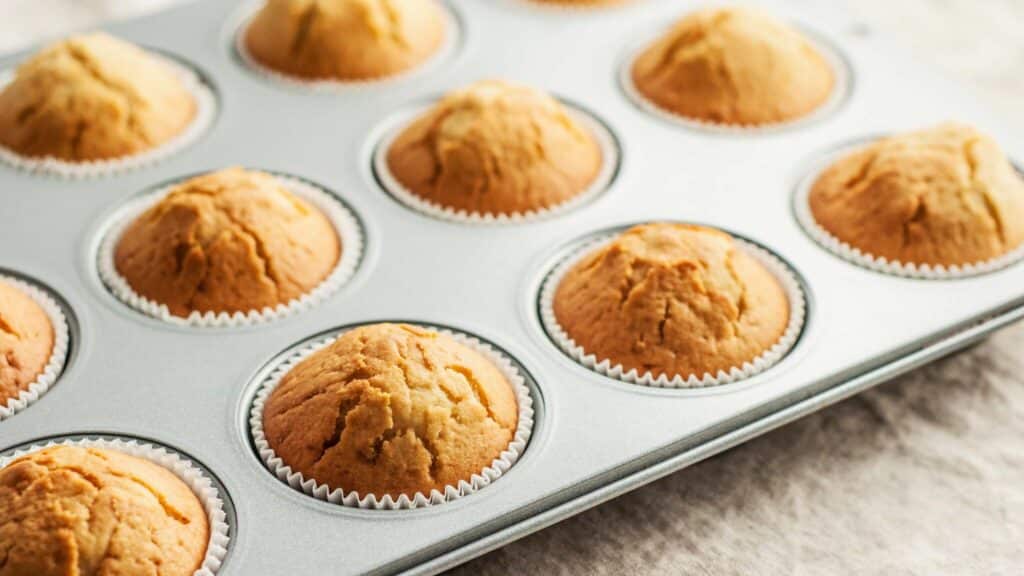 Muffins sans oeufs au thermomix