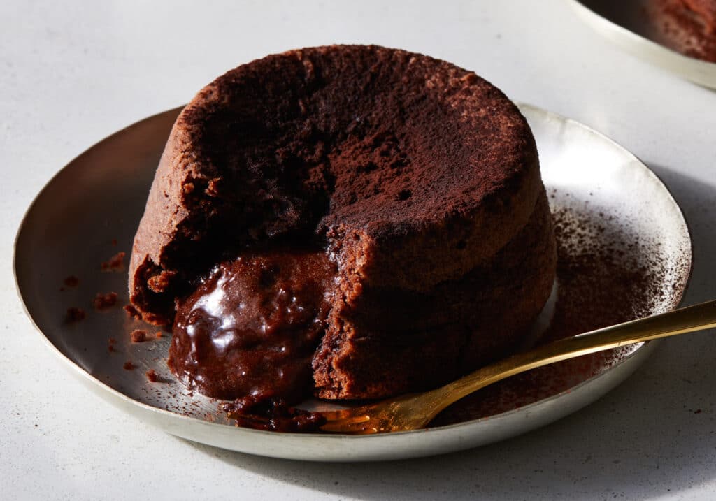 Coulant au Chocolat léger