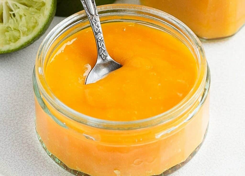 Coulis de mangue au Thermomix