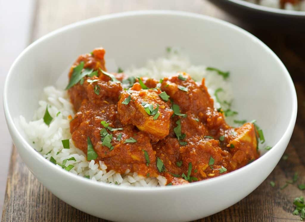 Curry de Poulet au Yaourt léger