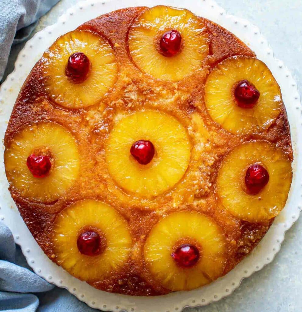 Gâteau léger à l’ananas