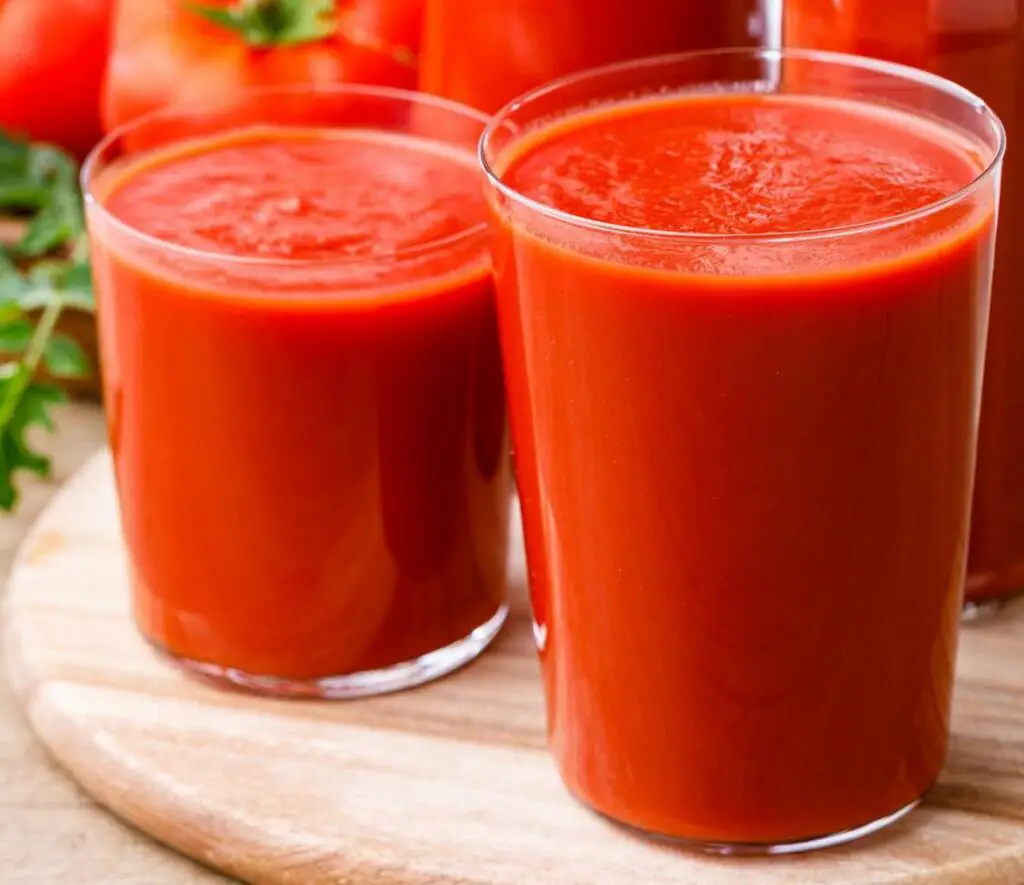 Jus de tomates au miel au thermomix