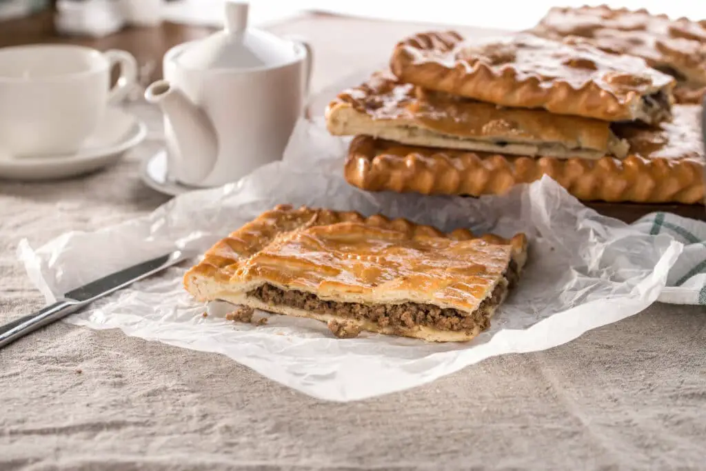 Tarte bourguignon au boursin légère