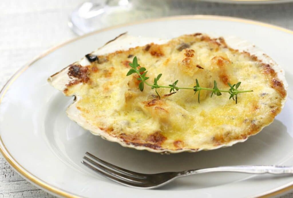 Coquille de poisson de Noël