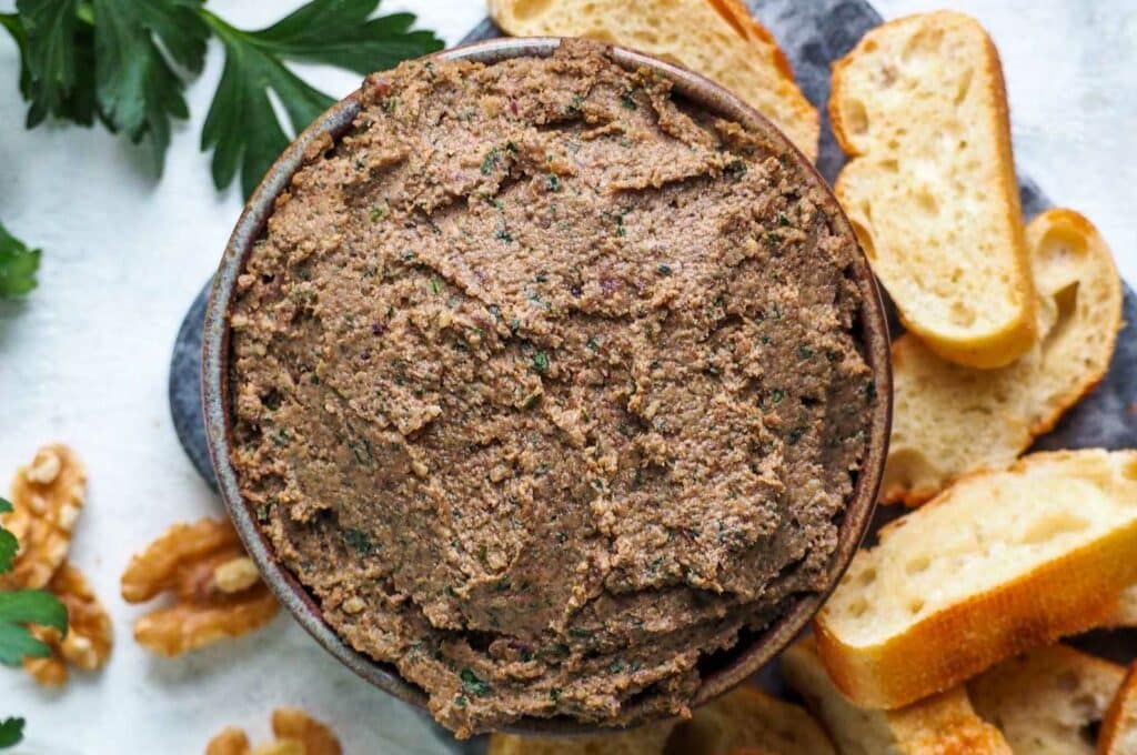 Pâté de noix et champignons au thermomix