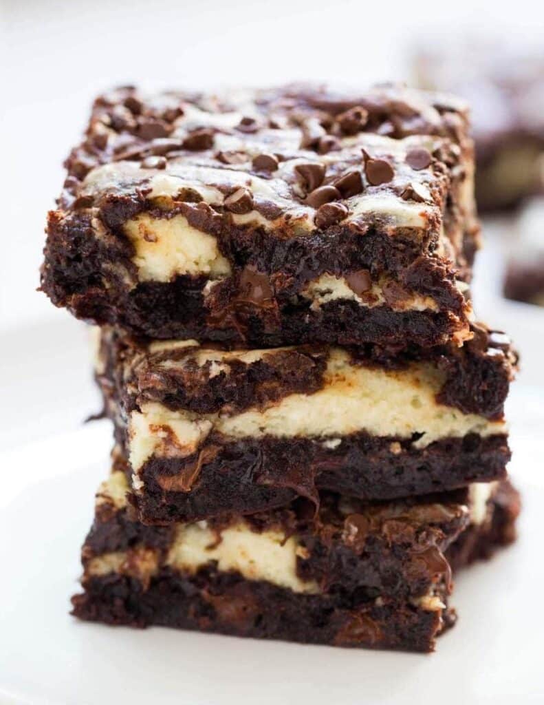 Brownies au fromage à la crème au thermomix