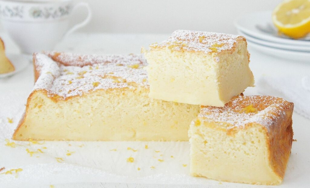 Gâteau Magique au citron au thermomix