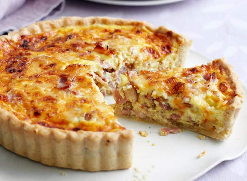 Quiche lorraine légère