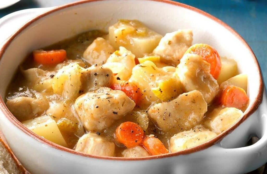 Ragoût de poulet à la moutarde au thermomix