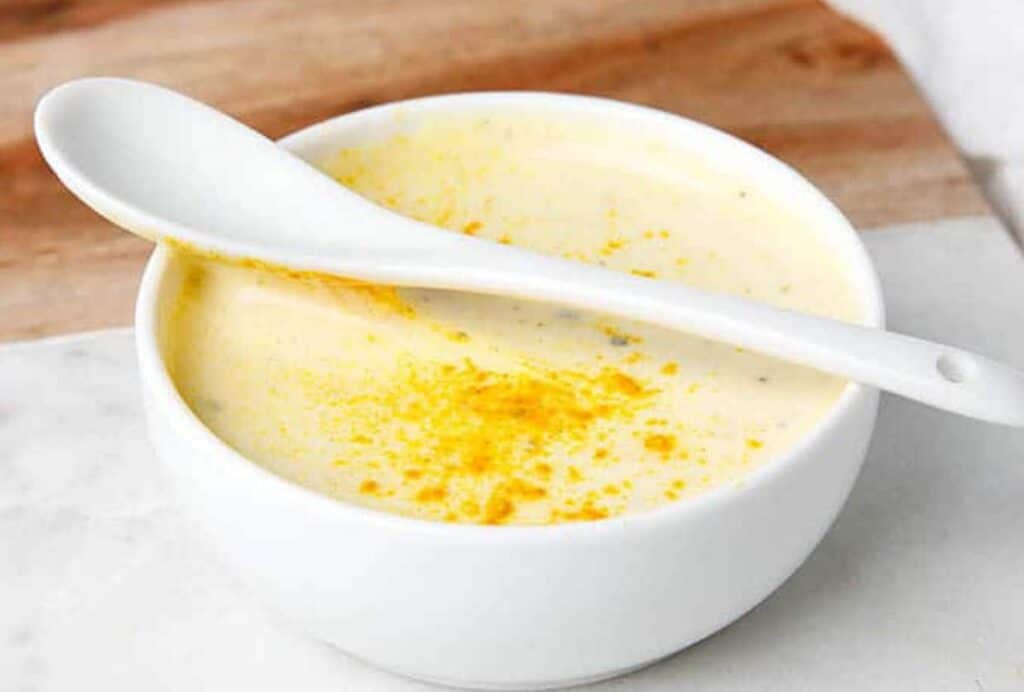 Aïoli au citron vert et curcuma au thermomix