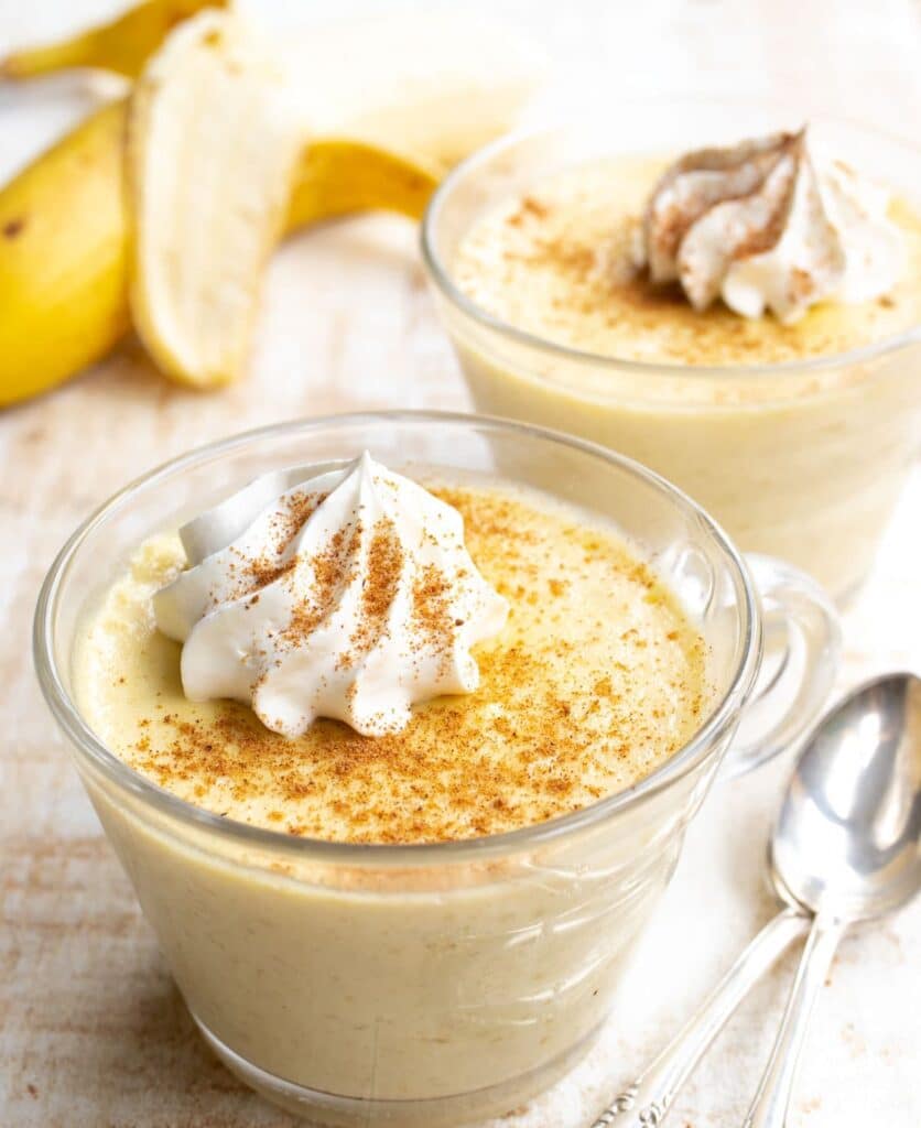 Crème dessert à la banane au thermomix