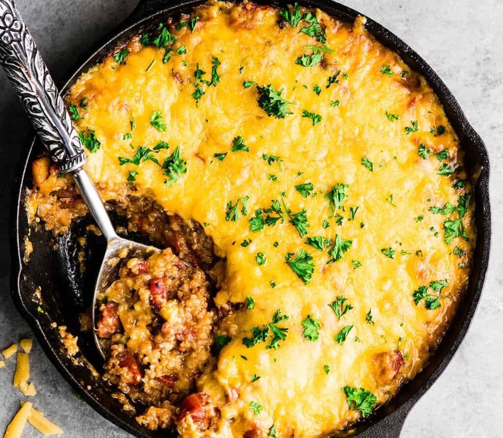 Gratin aux légumes et au Quinoa au thermomix