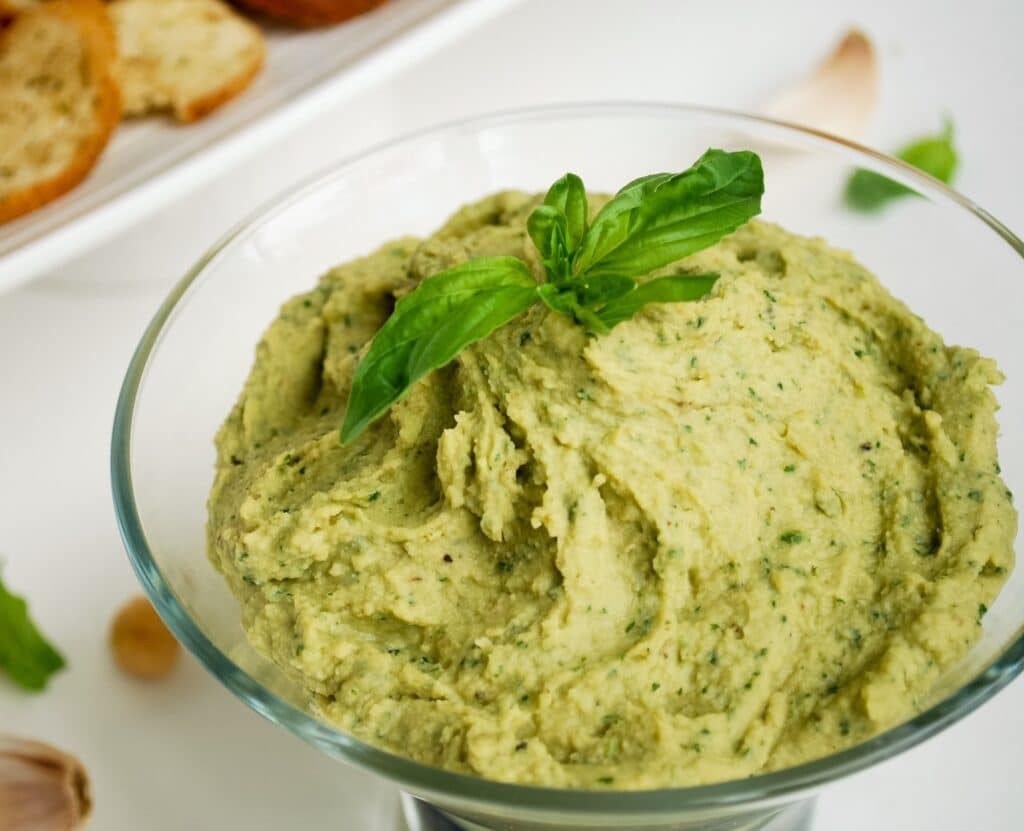 Houmous au Pesto au Thermomix