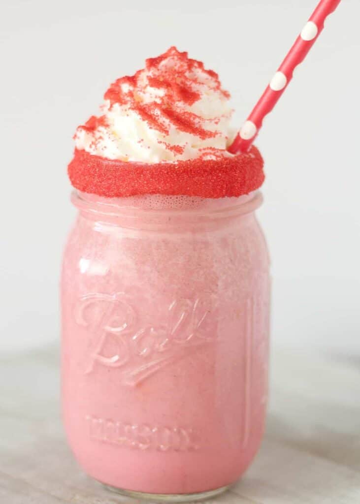 Milkshake de Saint-Valentin au thermomix