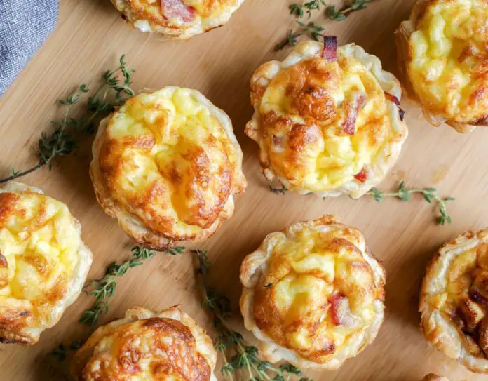 Mini Quiche Lorraine au thermomix