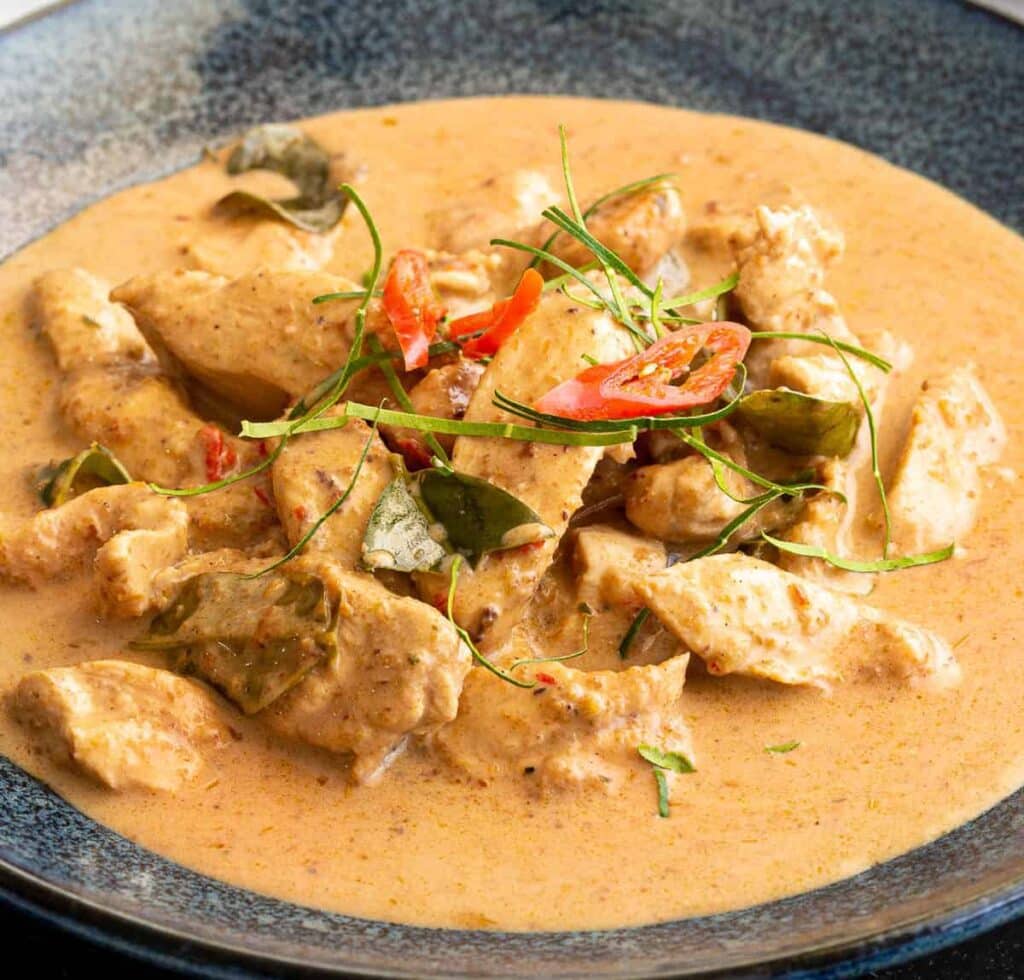 Poulet au curry Thaï allégée