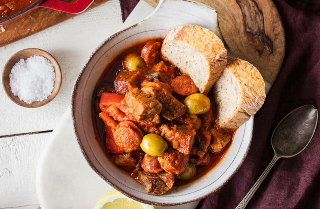 Sauté de veau au chorizo au thermomix