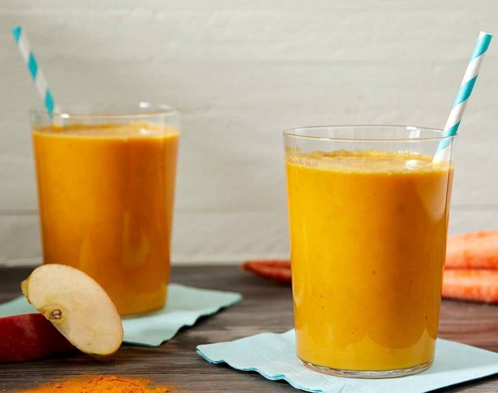 Smoothie Carotte et Pomme Détox