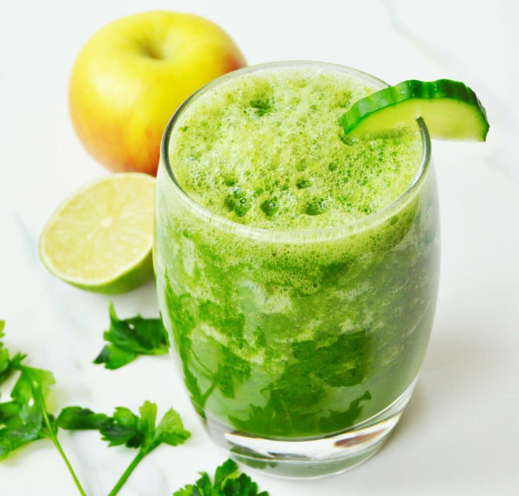 Smoothie Pomme-Citron-Persil Minceur