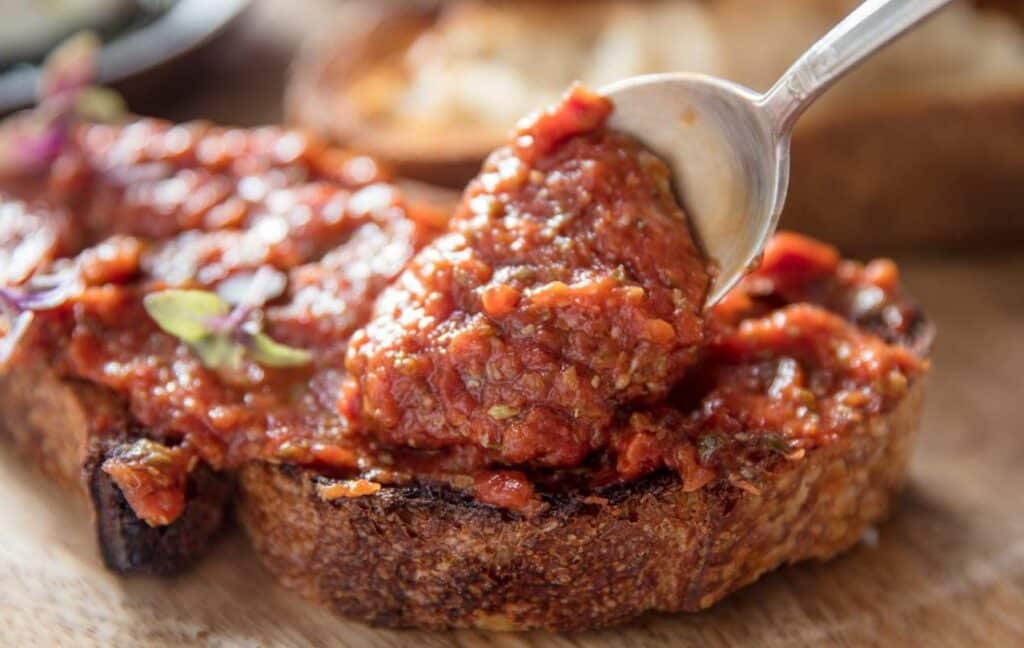 Tartinade de tomates légère