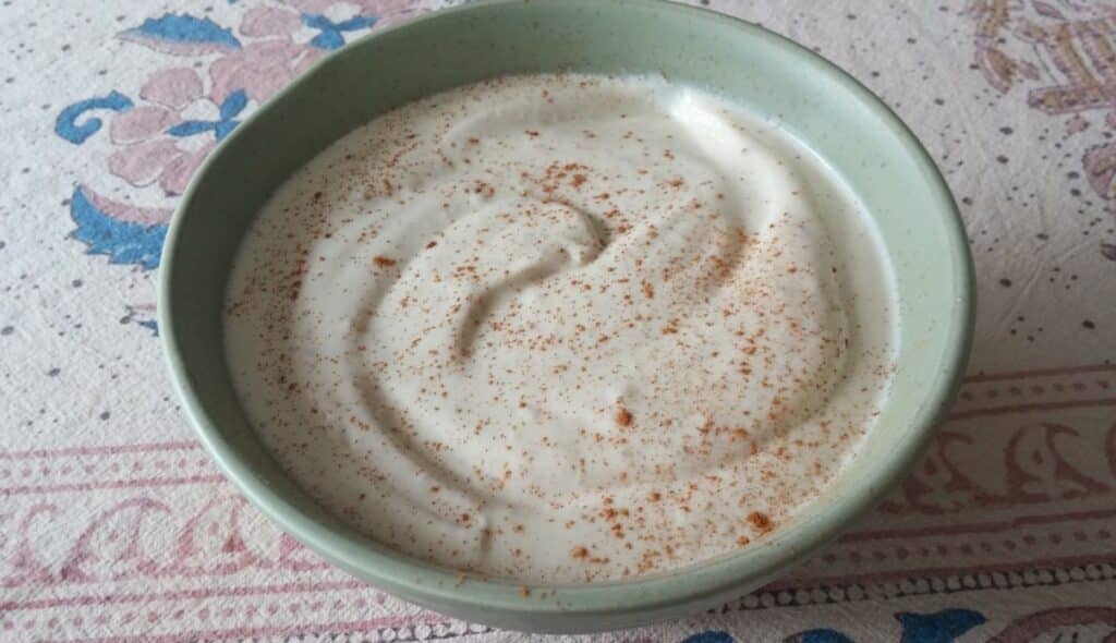 Crème dessert aux poires au thermomix