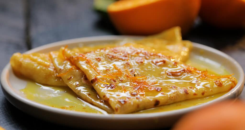 Crêpes Suzette au thermomix