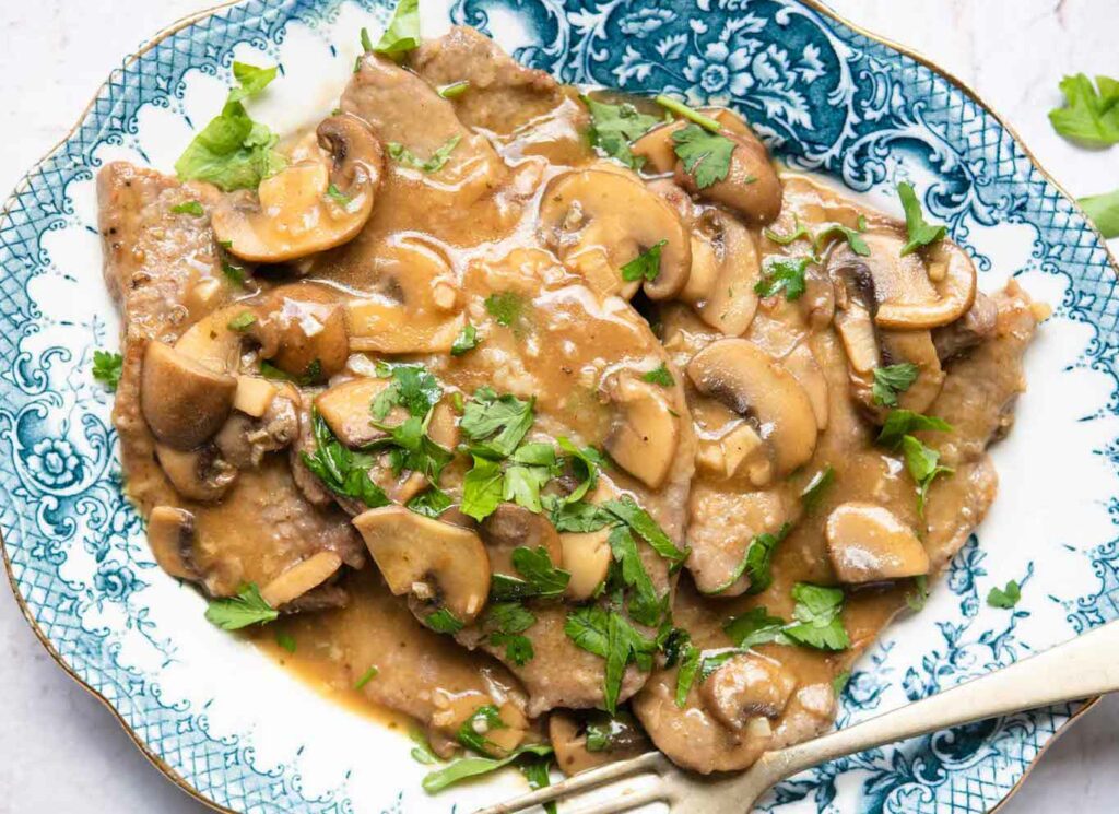 Escalope de Veau aux Champignons au thermomix