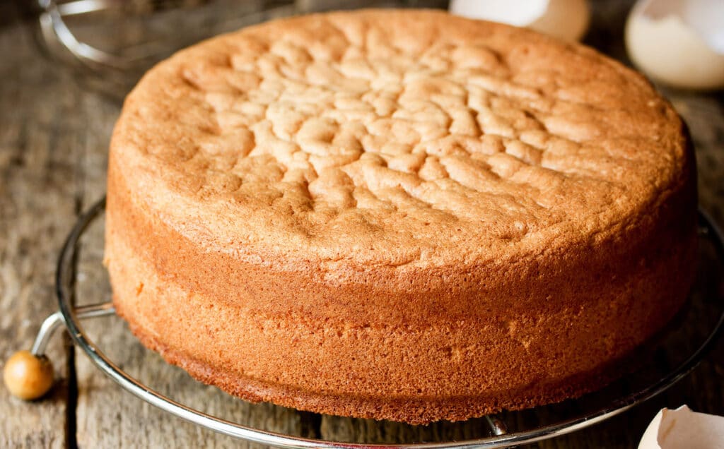 Gâteau de Savoie allégé