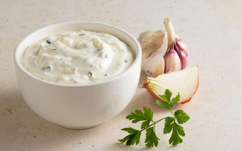 Mayonnaise à l’Ail et Persil au thermomix