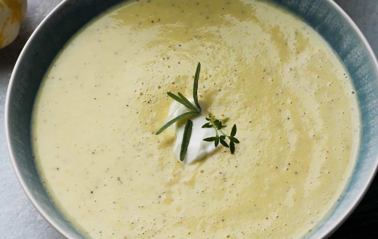 Soupe de poireaux au Boursin au thermomix