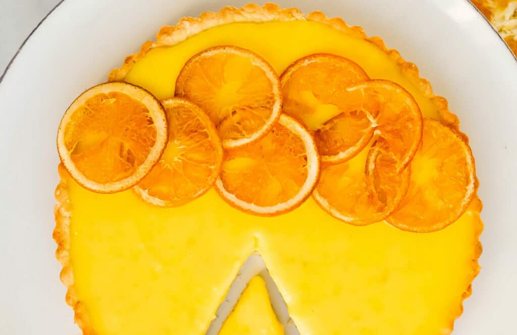 Tarte à l’orange au thermomix