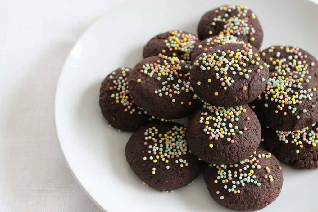 Biscuits aux Pois chiches au Chocolat au thermomix