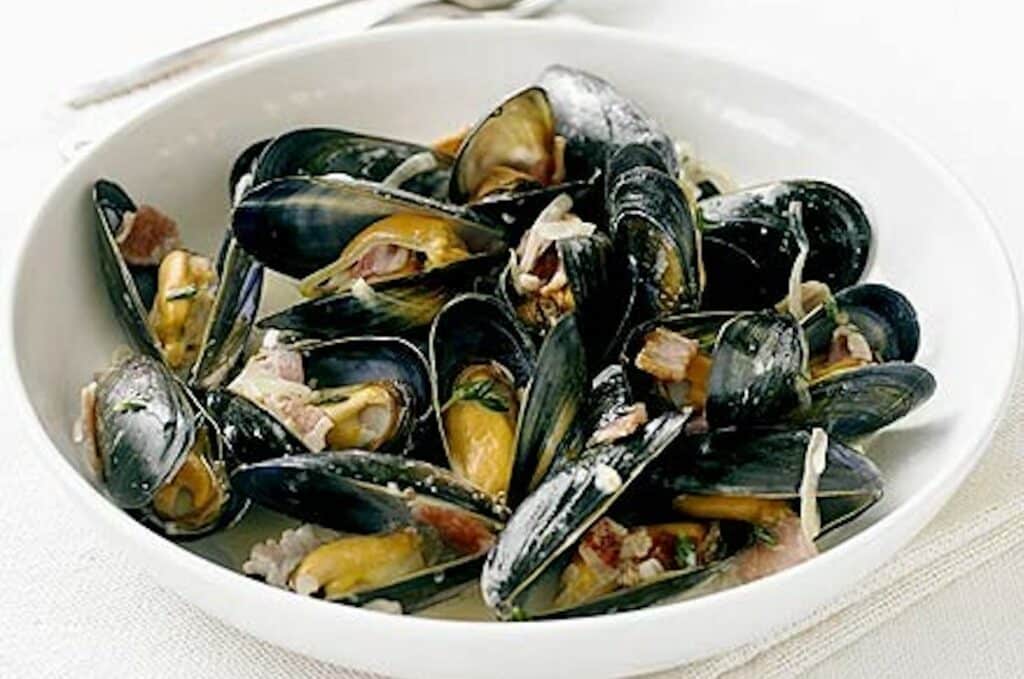 Délicieuses Moules au Cidre Légères