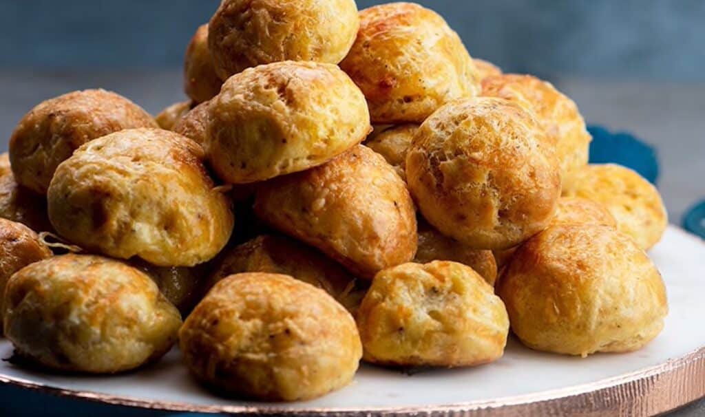 Gougères au Comté sans thermomix