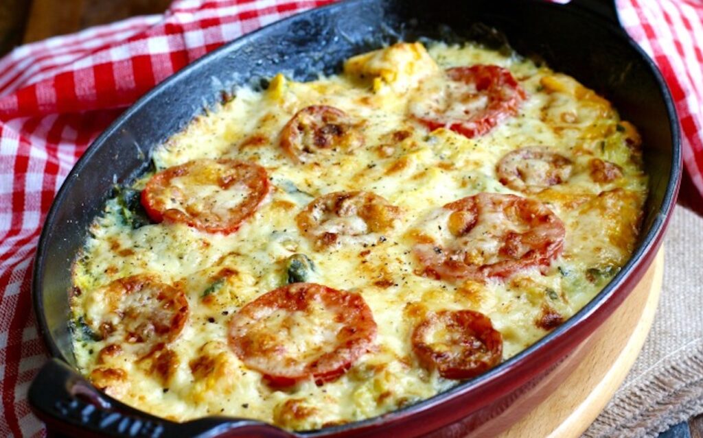 Gratin de Courgettes et Tomates au thermomix au goût de Provence