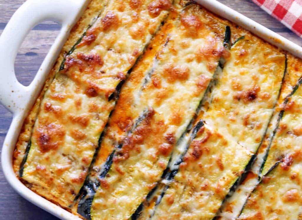 Lasagnes Légère de Courgettes